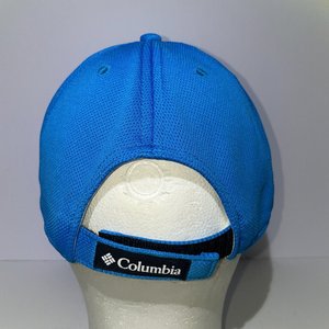Columbia Omni-Shade Baseball Cap Blue Breathable Adjustable Sponsored