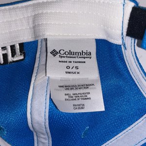 Columbia Omni-Shade Baseball Cap Blue Breathable Adjustable Sponsored