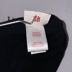 Mitchell & Ness Golden State Warriors Cuffed Beanie Black 6 Patches Street Wear