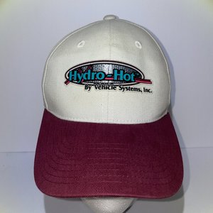 Hydro-Hot by Vehicle Systems Baseball Cap Red 100% Cotton