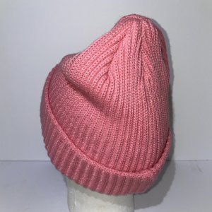 Teddy Fresh Pink Chunky Knit Beanie