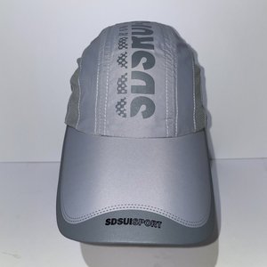SDSRUI Running Hat Gray Moisture Management