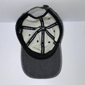 Oakley Maze Baseball Cap Gray Blue Mottled Pattern