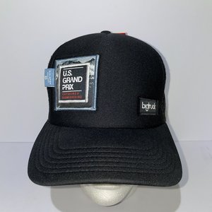 Big Truck US Grand Prix Snapback Cap Black Meshback Freeskiing/Snowboarding