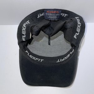 Travis Mathew Flex-Fit Baseball Cap Size XL Black American Flag Golf Clubs