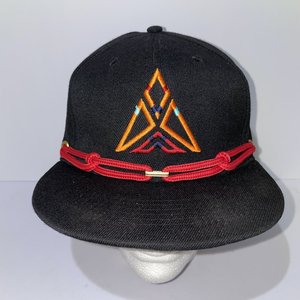 FindLay Hats Baseball Cap Black Red Stampede Lace Blue Stash Pocket