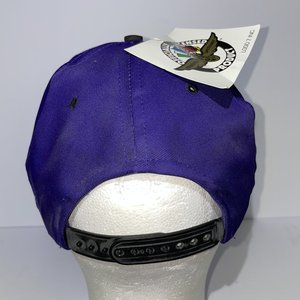 Logo Athletic Brickyard 400 1990 Vintage Purple Greenbill Snapback Cap Deadstock