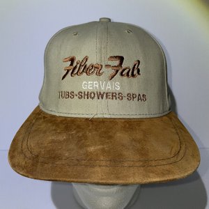 Fiber-Fab Gervais Baseball Cap Leather Cotton