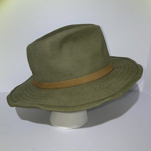 Orvis Fedora Outback Hat Size S Cotton Olive Green