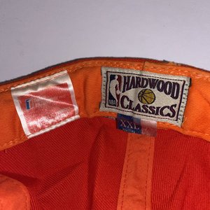 Twins Enterprises Hardwood Blazers Vintage Baseball Cap Size XXL Orange Carousel