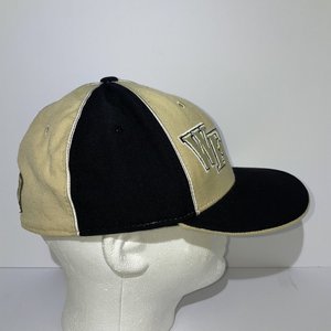 Headmaster Hardwood Wake Forest Deacons Vintage Wool Baseball Cap Size 7 5/8