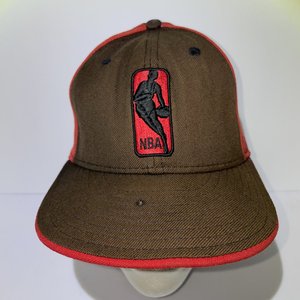 New Era 59Fifty Miami Heat Vintage Red & Brown Wool Baseball Cap 7 5/8 USA