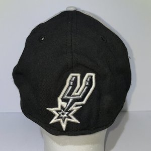 New Era 59Fifty San Antonio Spurs Wool Vintage Baseball Cap Size 7 3/4 USA