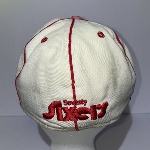 New Era 59Fifty Philadelphia 76ers Vintage Baseball Cap Size 7 1/8 Pinstripe