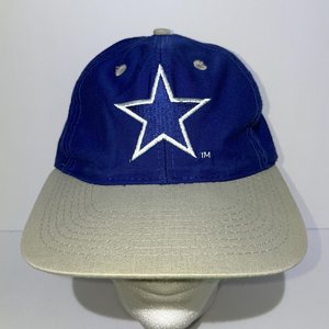 Logo Athletic Dallas Cowboys Blue Big Star Snapback Cap