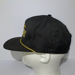 AJD Pittsburgh Steelers Vintage Spell-Out Snapback Cap Made in USA