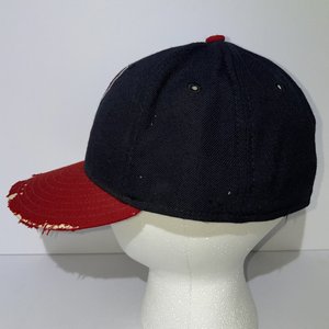 New Era 59Fifty Cleveland Indians Chief Wahoo Vintage Baseball Cap Size 6 7/8