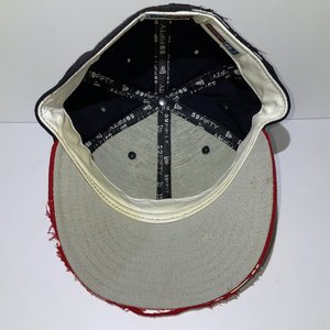 New Era 59Fifty Cleveland Indians Chief Wahoo Vintage Baseball Cap Size 6 7/8