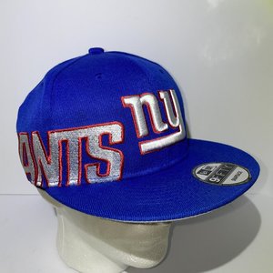 New Era 9Fifty New York Giants Block Spell-Out Overwrap Snapback Cap