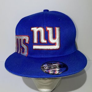 New Era 9Fifty New York Giants Block Spell-Out Overwrap Snapback Cap