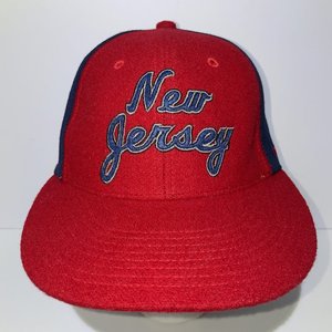 Nike Team Apparel New Jersey Nets Script Vintage Wool Baseball Cap Size S
