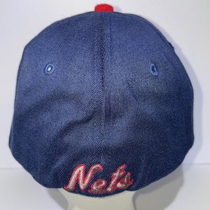 Nike Team Apparel New Jersey Nets Script Vintage Wool Baseball Cap Size S