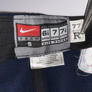 Nike Team Apparel New Jersey Nets Script Vintage Wool Baseball Cap Size S