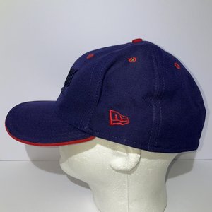 New Era 59Fifty Detroit Pistons Vintage Hardwood Blue Wool Baseball Cap 7 3/4
