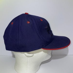 New Era 59Fifty Detroit Pistons Vintage Hardwood Blue Wool Baseball Cap 7 3/4