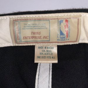 Twins Enterprise New York Knicks Vintage Black Blockbuster Wool Baseball Cap