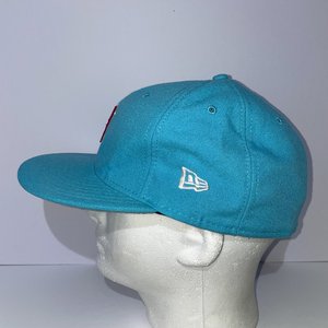 New Era 59Fifty Detroit Tigers Cyan Genuine Merch Baseball Cap Size 7 1/2