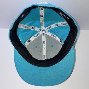 New Era 59Fifty Detroit Tigers Cyan Genuine Merch Baseball Cap Size 7 1/2