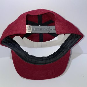 Brist 10 Barrel Brewing Co. Red Wool Fleece Snapback Cap