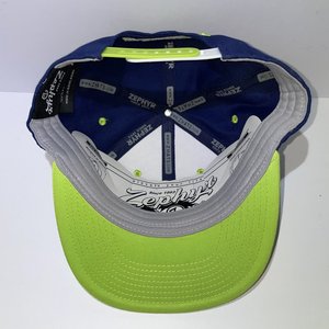 Zephyr Roswell Invaders Classic Lime Green Snapback Cap