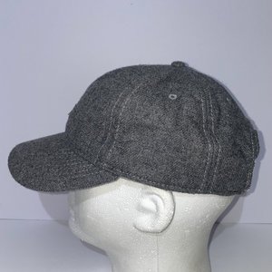 True Religion Jeans Gray Wool Baseball Cap