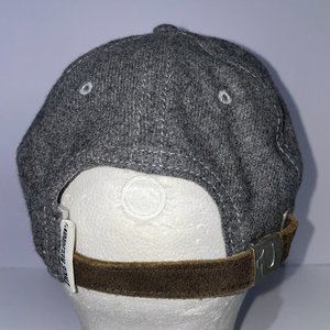 True Religion Jeans Gray Wool Baseball Cap