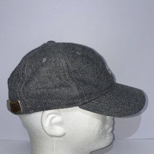 True Religion Jeans Gray Wool Baseball Cap