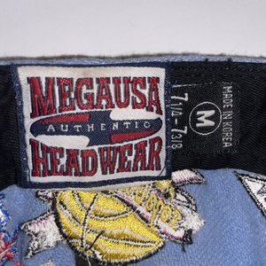 Mega USA Pro New York Baseball Cap Size M w Every Patch