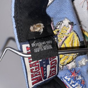 Mega USA Pro New York Baseball Cap Size M w Every Patch