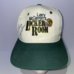 Larry McCarren's Locker Room Autographed Vintage Snapback Cap