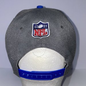 New Era 9Fifty Indianapolis Colts Blue Horseshoe Wool Snapback Cap