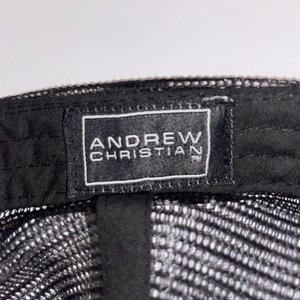 Andrew Christian Leather Daddy Trucker Hat