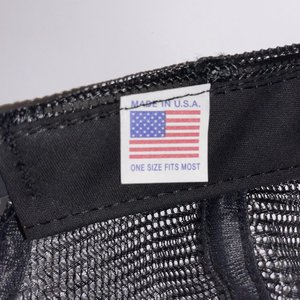 Pennsylvania Prison Guard Vintage Black Trucker Hat Made in USA