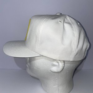 Pennsylvania Prison Guard Vintage White Snapback Cap Made in USA