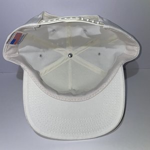 Pennsylvania Prison Guard Vintage White Snapback Cap Made in USA