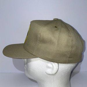 Pennsylvania Prison Guard Vintage Brown Snapback Cap Made in USA