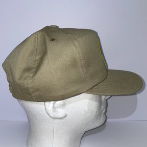 Pennsylvania Prison Guard Vintage Brown Snapback Cap Made in USA