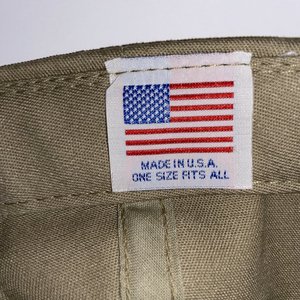 Pennsylvania Prison Guard Vintage Brown Snapback Cap Made in USA