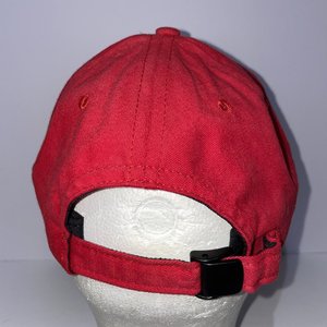 Pebble Beach Golf Hat Vintage Red and White