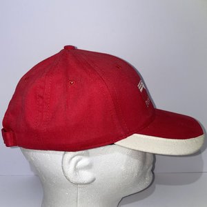 Pebble Beach Golf Hat Vintage Red and White